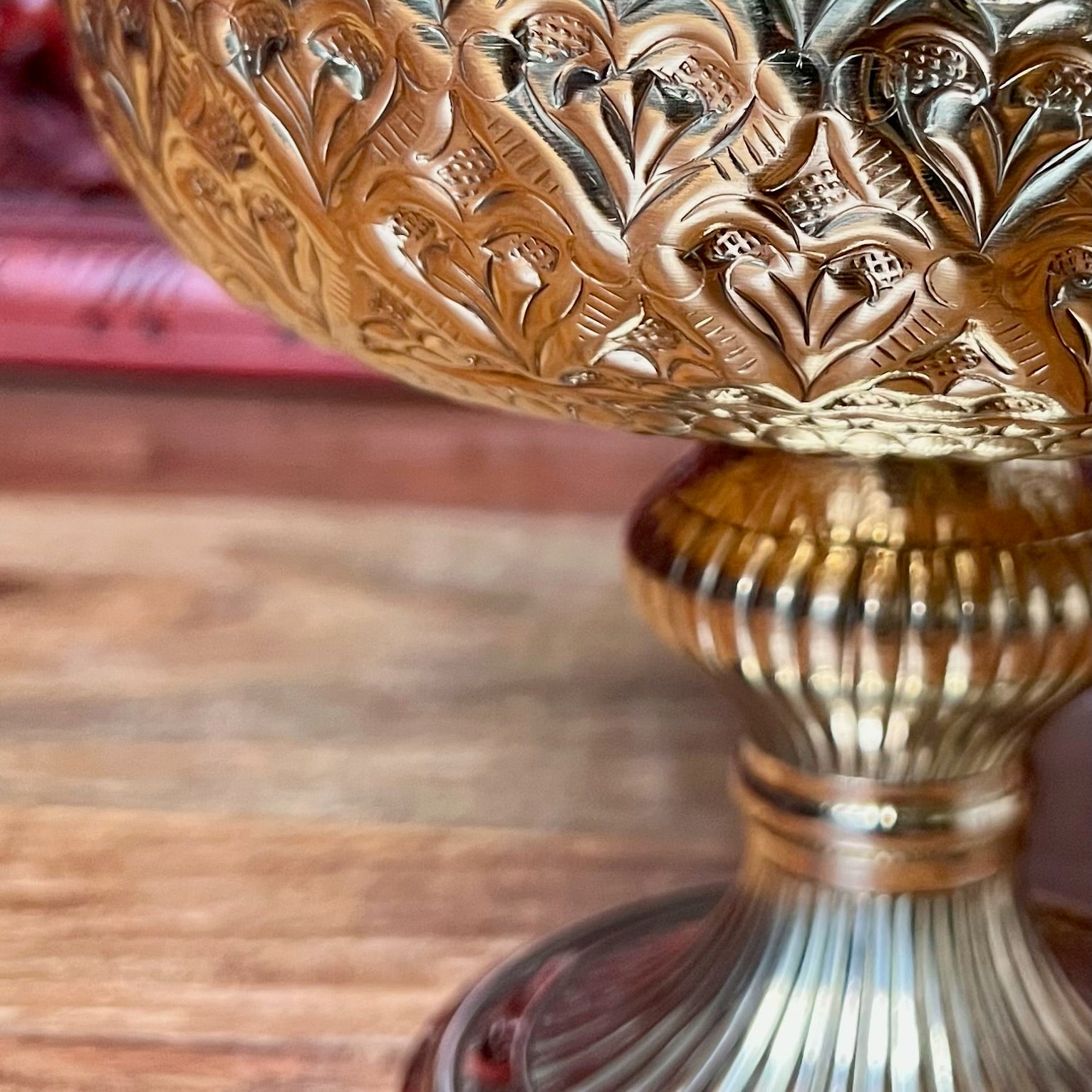 BRASS BOWL STAND