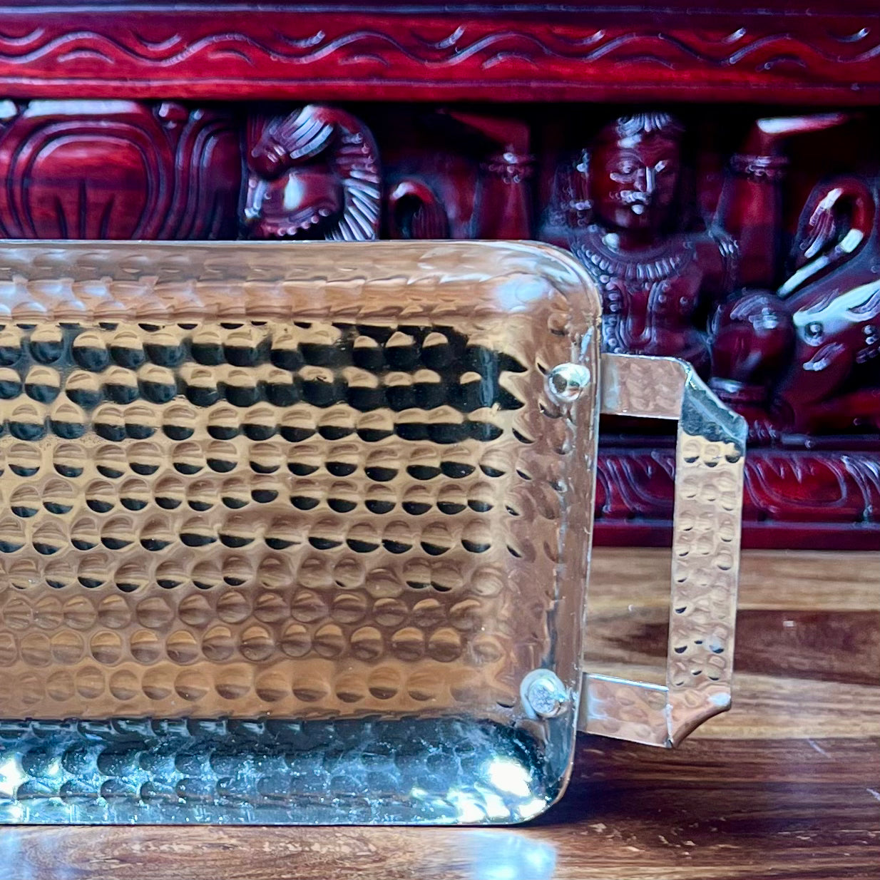 METAL TRAY BOWL SET OF 2
