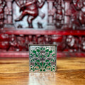 METAL COASTER SQUARE SET OF 6